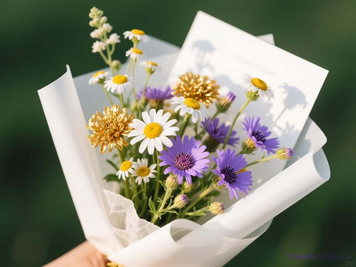 给朋友送花写什么祝福语，给朋友送花寄语