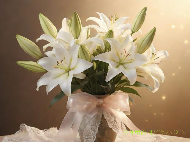 送百合花写什么祝福语，送百合花的祝福含义是什么