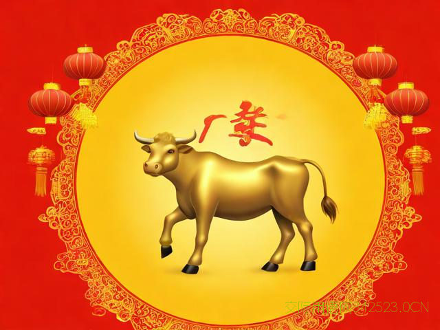 牛年拜年祝福语大气，牛年拜年祝福语大气图片