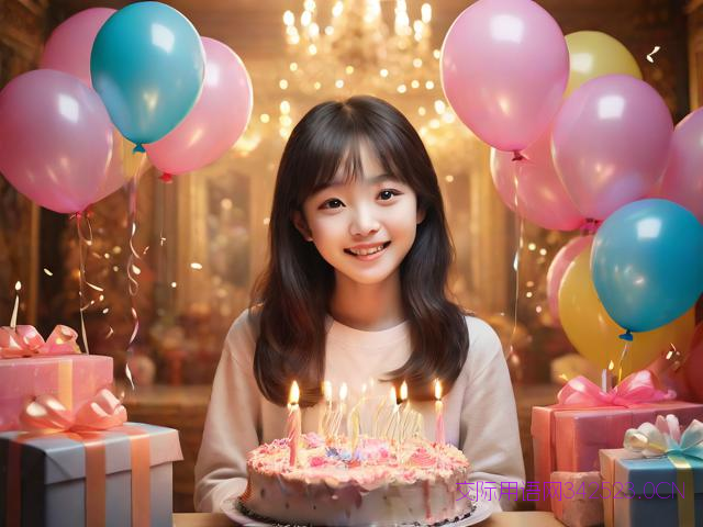年轻女孩生日祝福语，年轻女孩生日祝福语视频