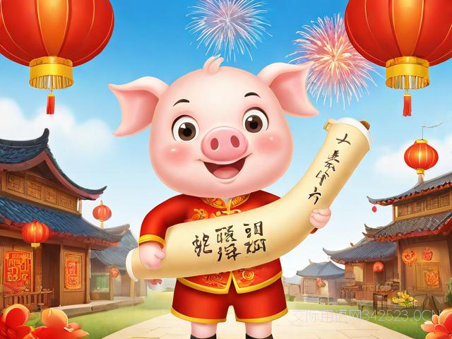 猪年的祝福语成语，猪年祝福词语