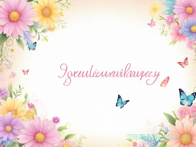 跟花有关的祝福语，和花有关的祝福语