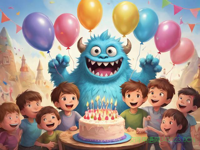 儿童祝福语生日快乐，儿童祝福语生日快乐打败怪兽