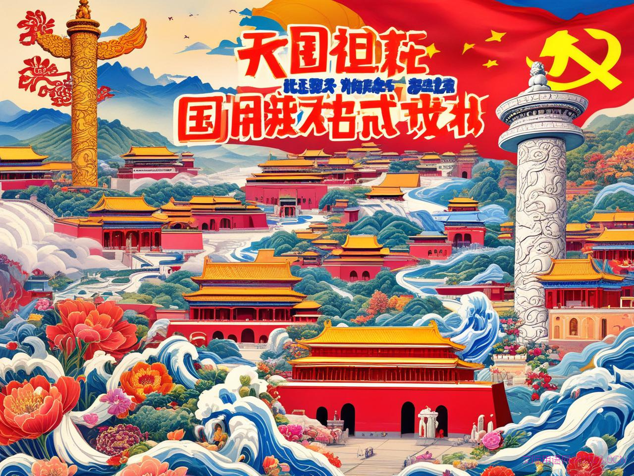 祝愿祖国的祝福语四字，祝愿祖国的四字成语有哪些