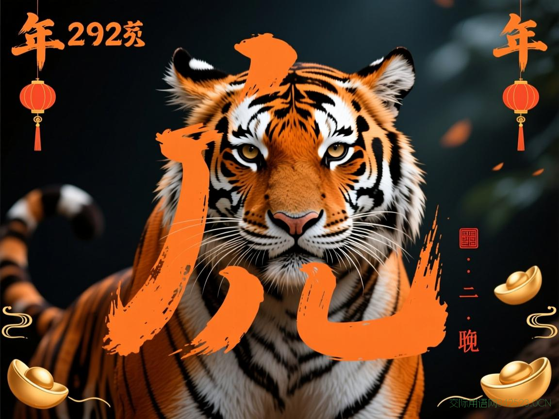 虎年祝福语四字，虎年的祝福词语霸气