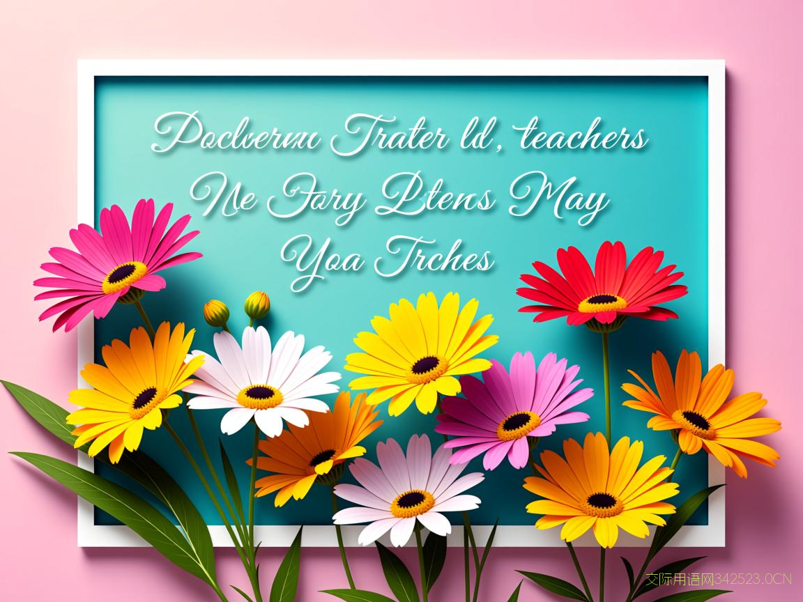 鲜花卡片送老师祝福语，鲜花贺卡祝福语送老师