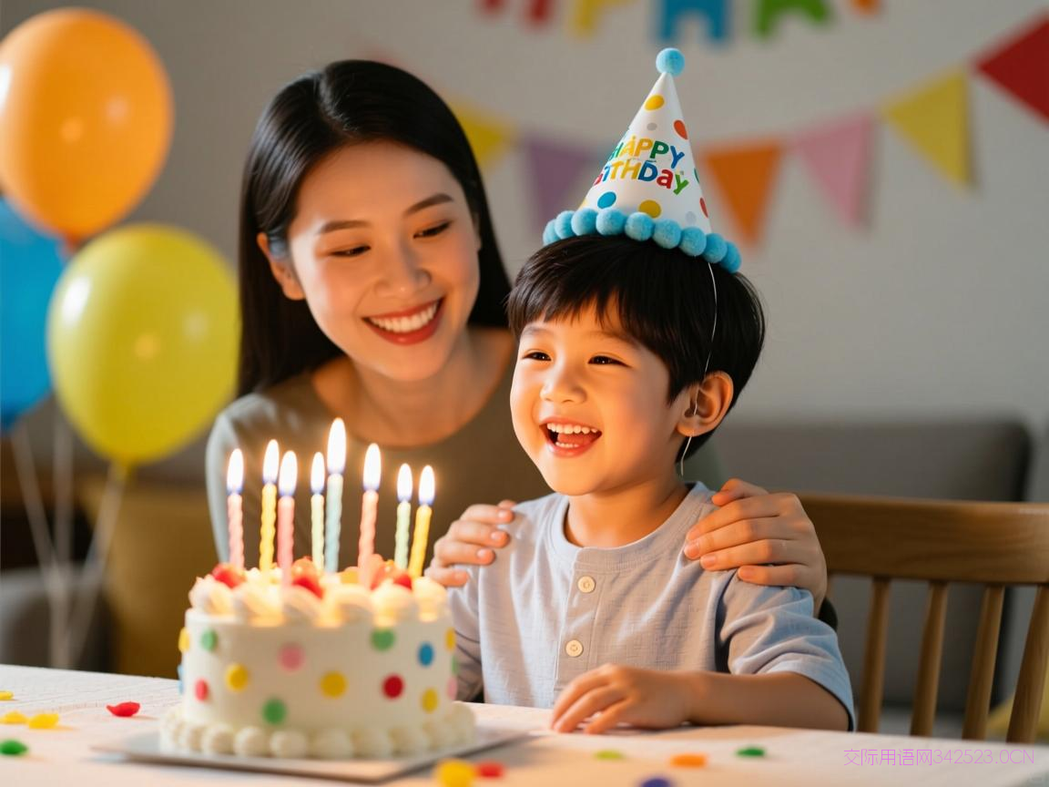 对自己孩子的生日祝福语，对自己孩子生日的寄语