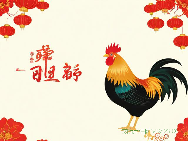 带鸡字的成语祝福语，带有鸡字的祝福语