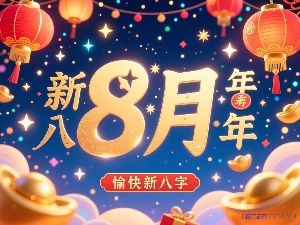 新年祝福语简短八字，8字新年祝福语