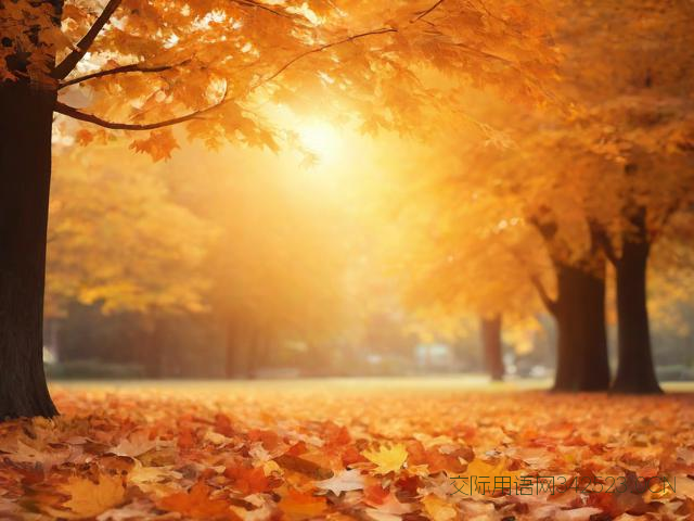 秋季祝福语，秋天的祝福语最暖心的话