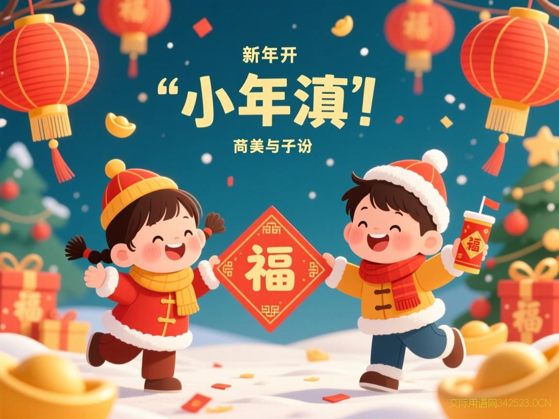 儿童新年祝福语简短，儿童新年祝福语简短创意