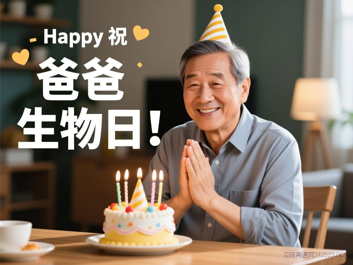 祝爸爸的生日祝福语，祝爸爸的生日祝福语简短