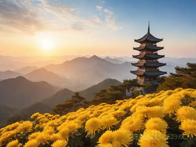 登高远眺祝福语，形容登高眺远的诗句