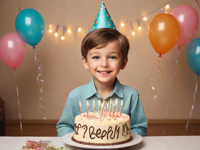 6岁生日祝福语男孩，6周岁生日简短洋气句子