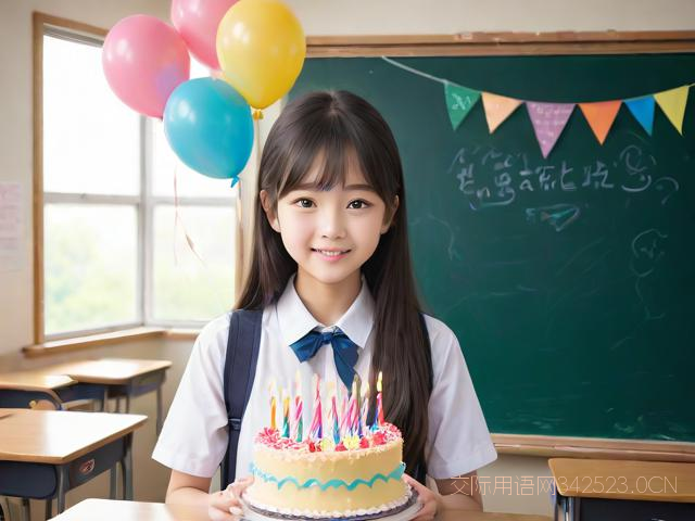 17岁高中生生日祝福语，17岁高中生生日祝福语唯美