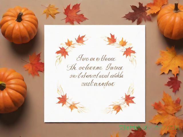 感恩节祝福语图片，感恩节祝福语图片大全集