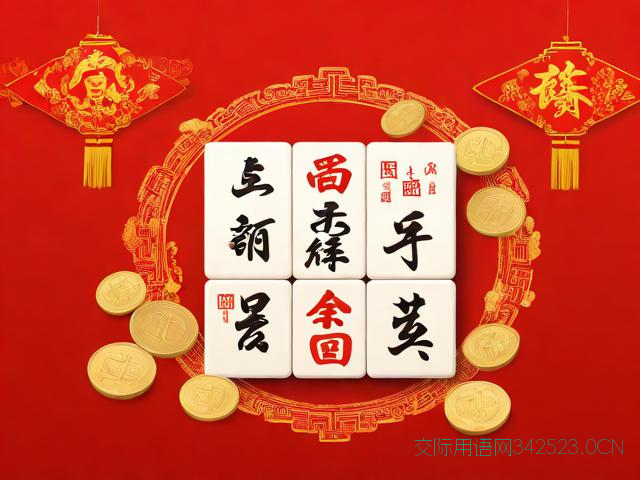 打麻将祝福语图片，打麻将祝福短语