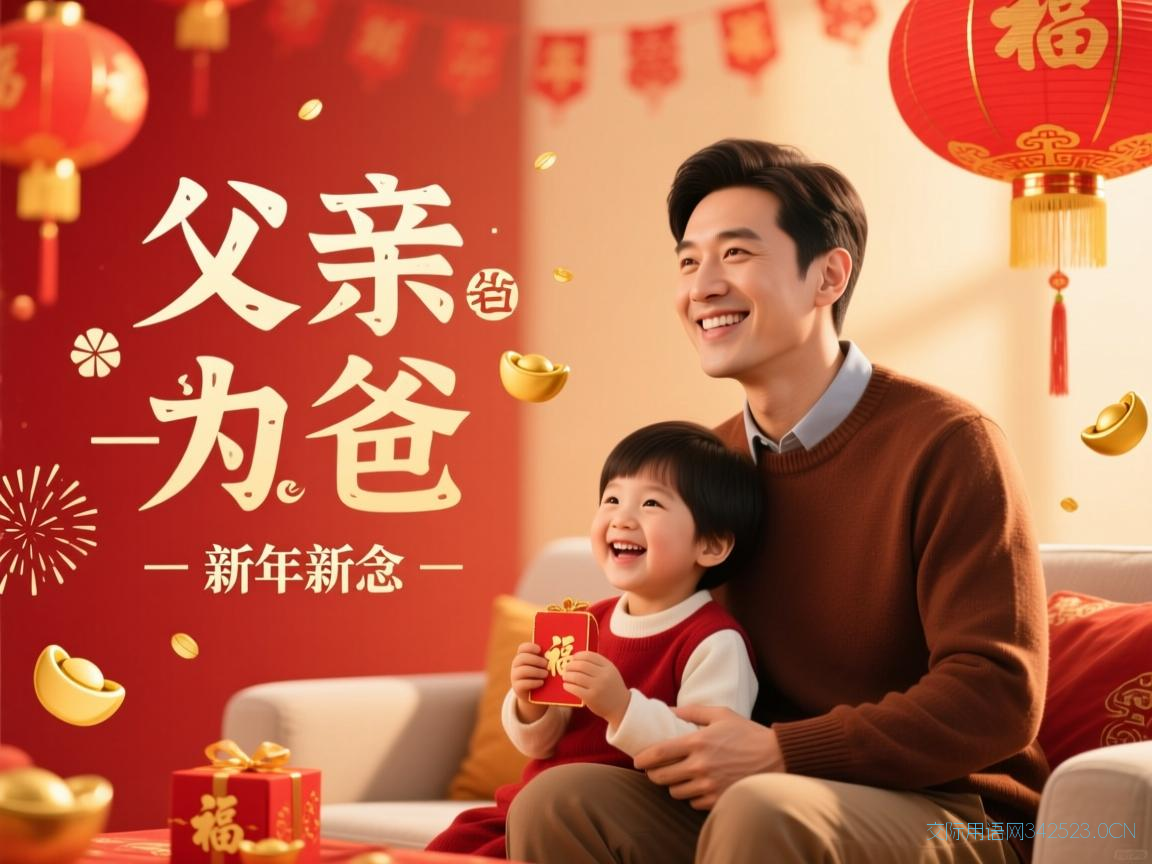 给爸爸的祝福语，新年给爸爸的祝福语