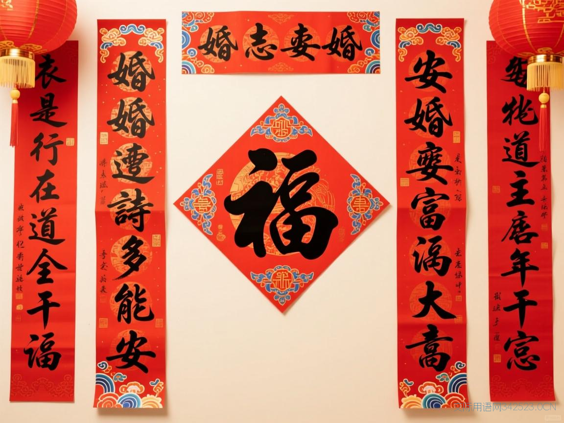 结婚祝福语大全对联，结婚祝词对联