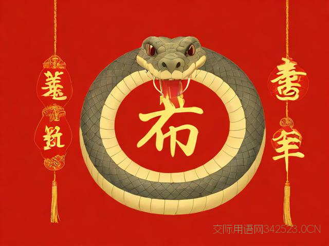 蛇年祝福语四个字谐音，蛇年祝福语四字成语