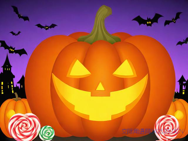 万圣节英语祝福语，万圣节英语祝福语模板