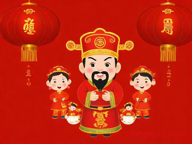 财神节祝福语送家长，财神赐给家家福是指什么数字