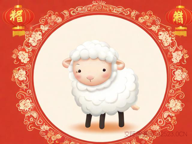 羊年祝福语四字，羊年的祝福词