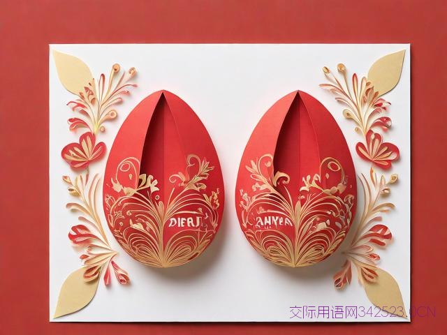 双蛋节祝福语卡片，双旦贺卡图片手工制作