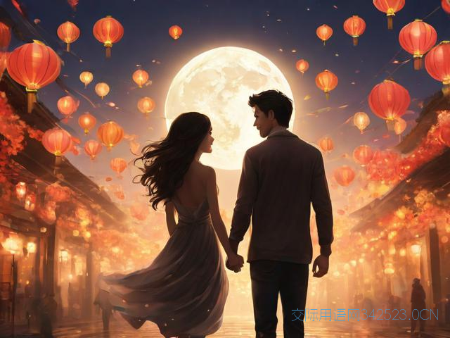 元宵节情侣祝福语，元宵节情侣祝福语短句