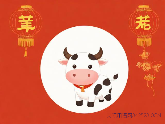 牛年带牛字祝福语长句，牛年带牛字的祝福语简单