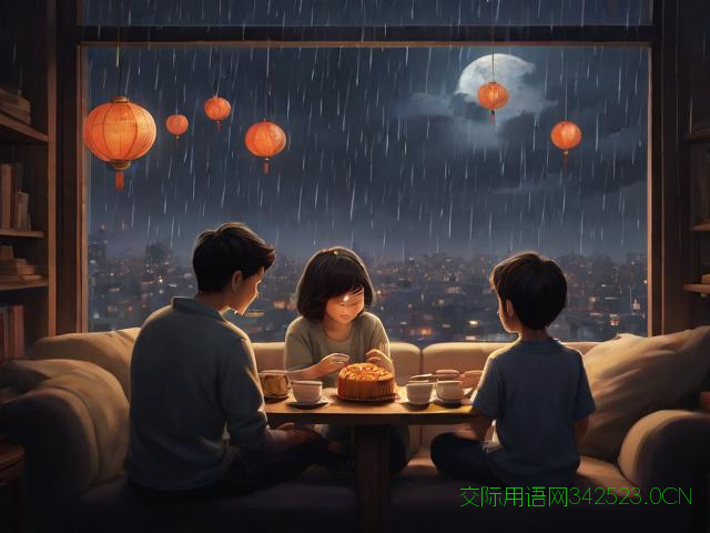 下雨中秋祝福语，下雨中秋节祝福语