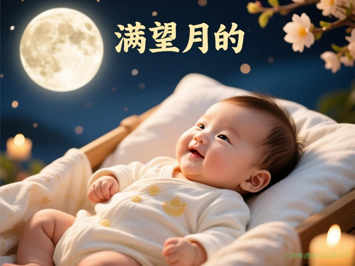 祝福满月小孩的祝福语，祝福满月小孩的祝福语说希望