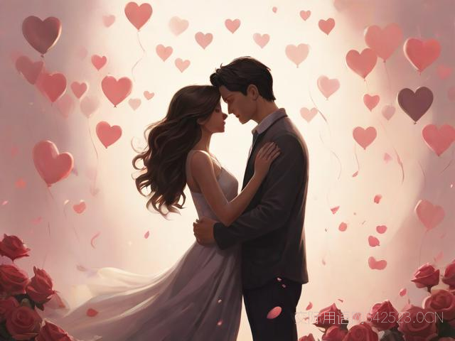 情人节快乐祝福语图片，情人节快乐句子图片