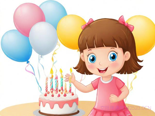 9岁女孩生日祝福语简短独特，9岁女孩生日快乐祝福语