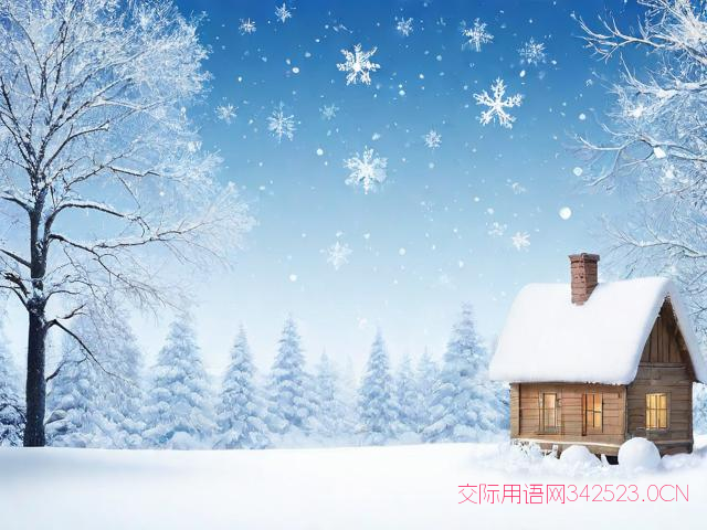 冬季祝福语，冬季祝福语 简短独特