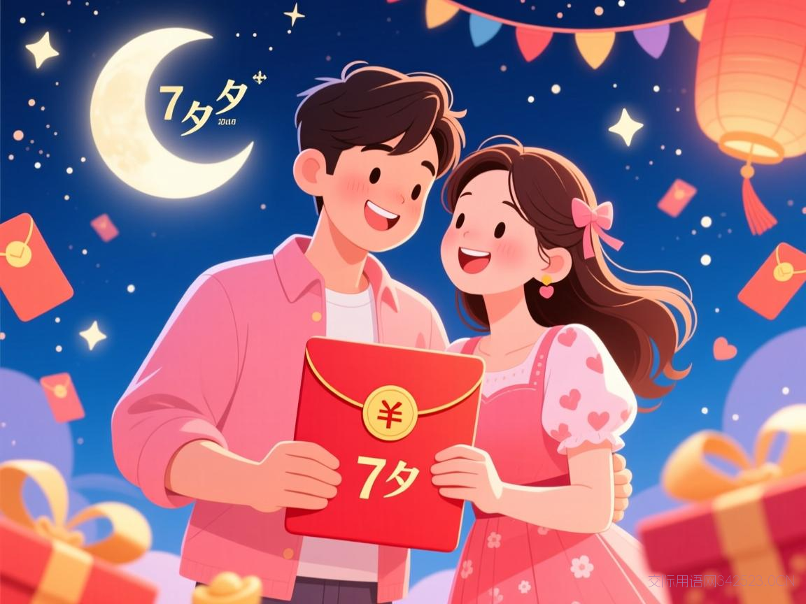 七夕送红包的祝福语，7夕红包祝福语