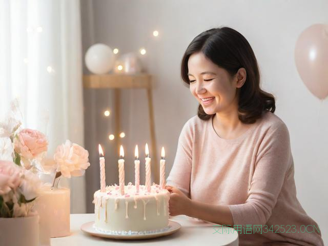 宝妈祝自己生日祝福语，宝妈祝自己生日文案高级