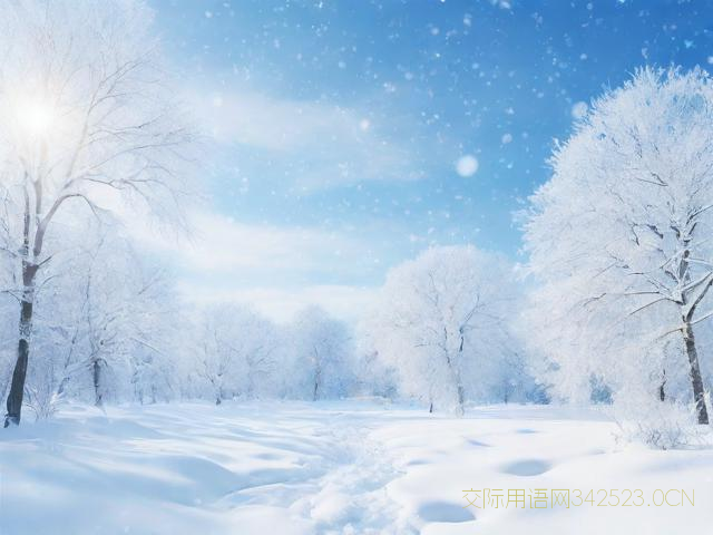 大雪祝福语8个字，大雪祝福语8个字大全