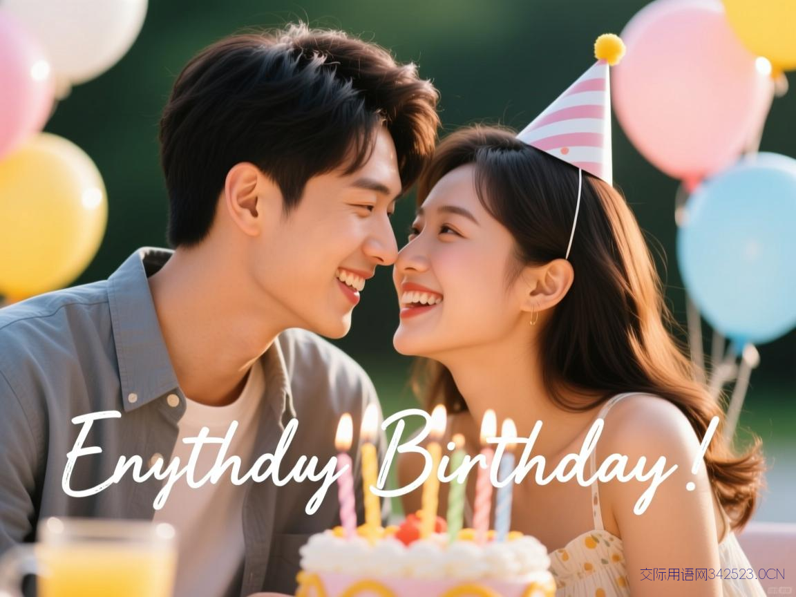 生日祝福语英文版恋人，超短的英文生日祝福语 情侣