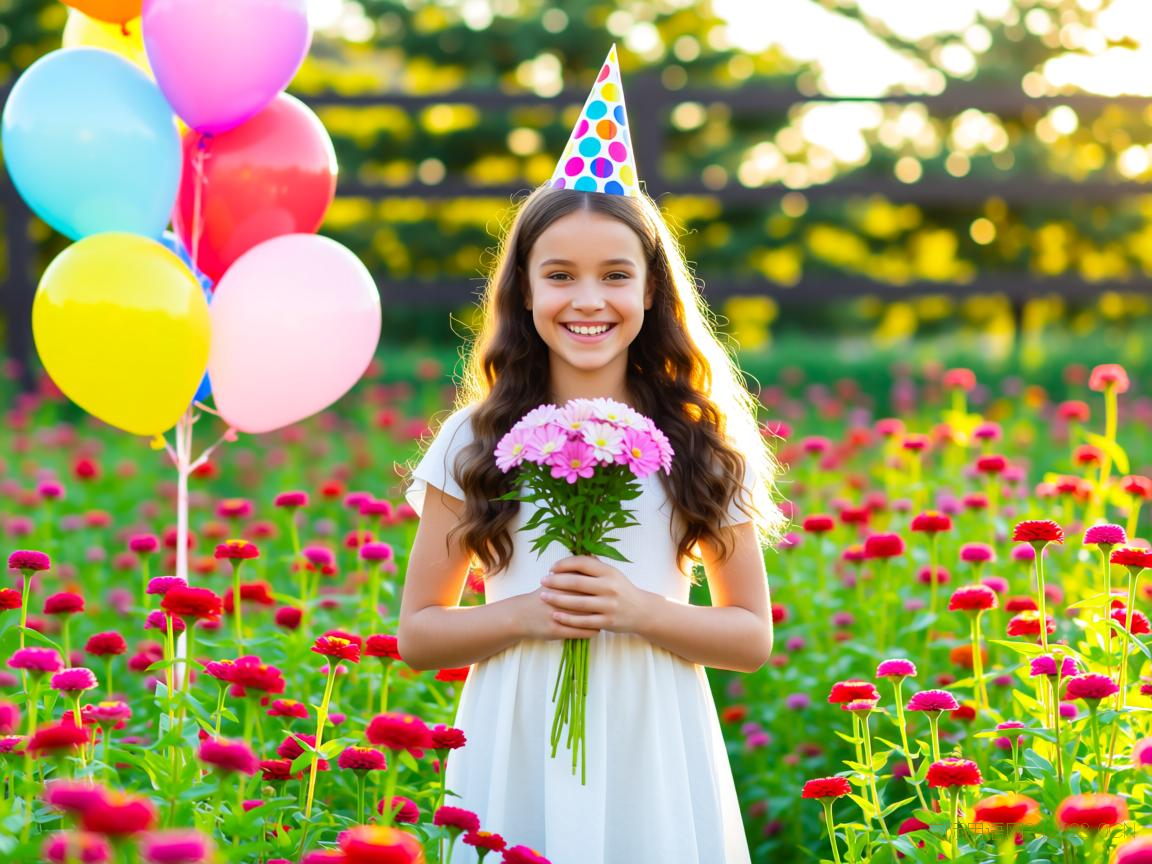 生日祝福语女孩子，15岁生日祝福语女孩子